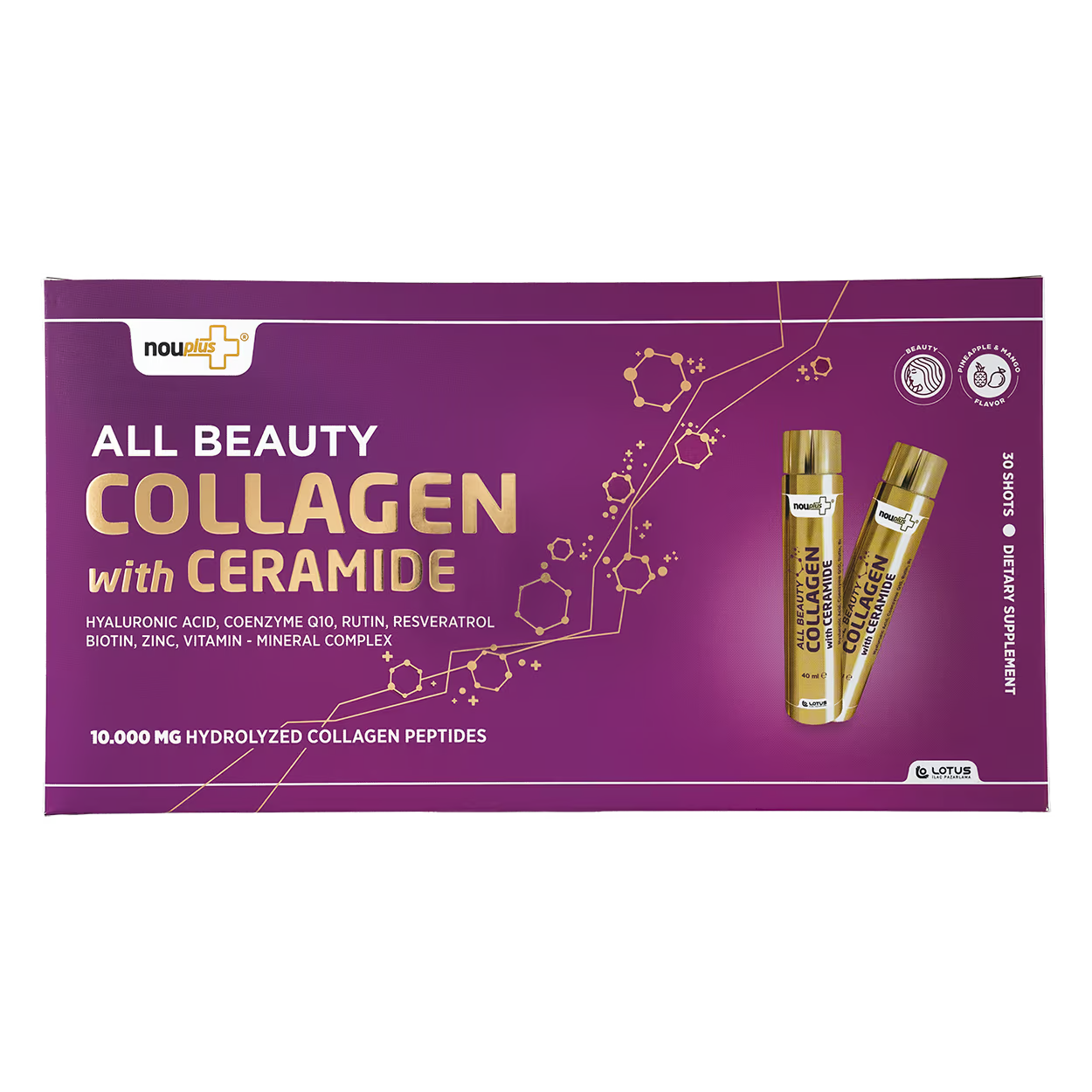 Nouplus All Beauty Collagen Ceramide 30 Tek İçimlik Şişe