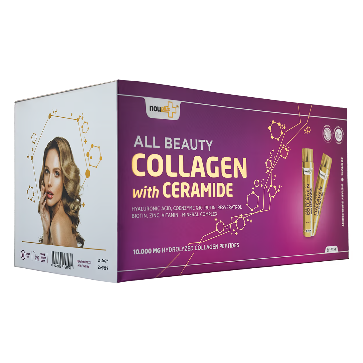 Nouplus All Beauty Collagen Ceramide 30 Tek İçimlik Şişe