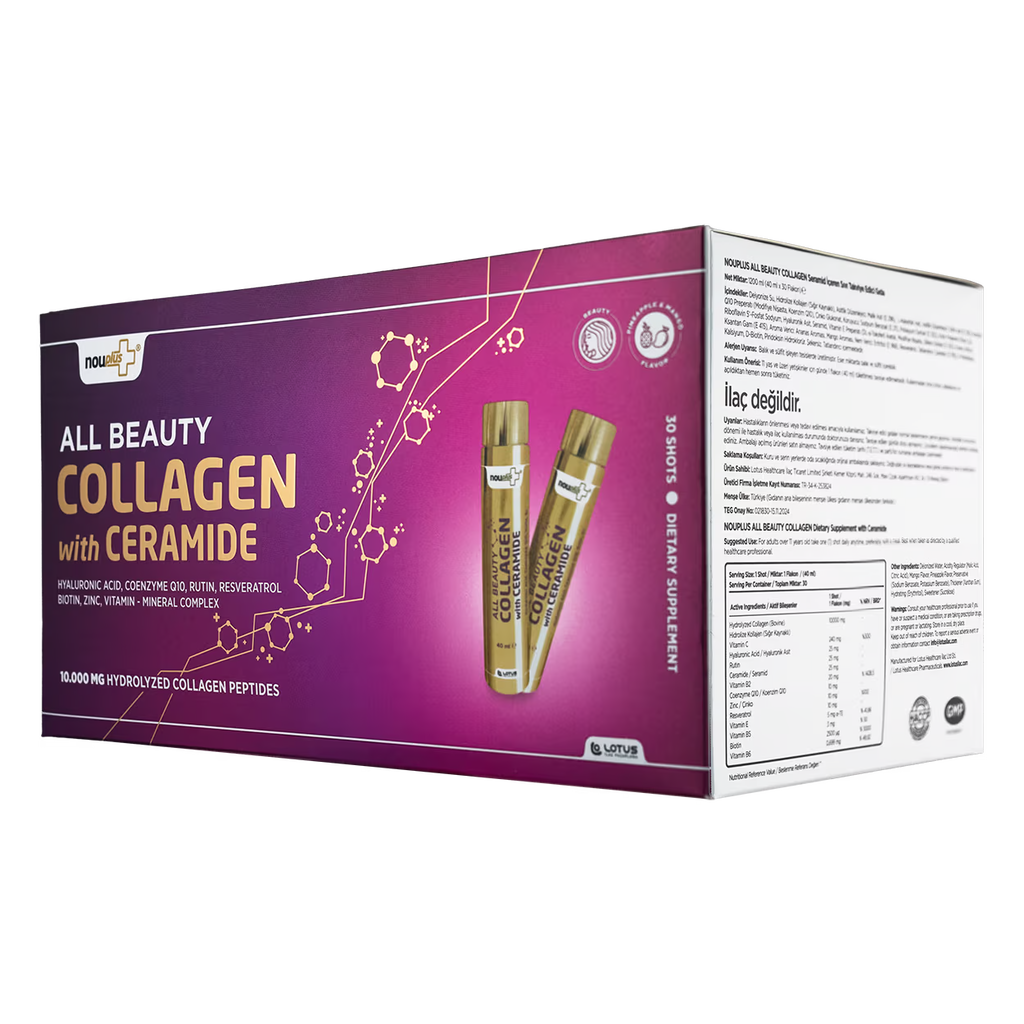 Nouplus All Beauty Collagen Ceramide 30 Tek İçimlik Şişe