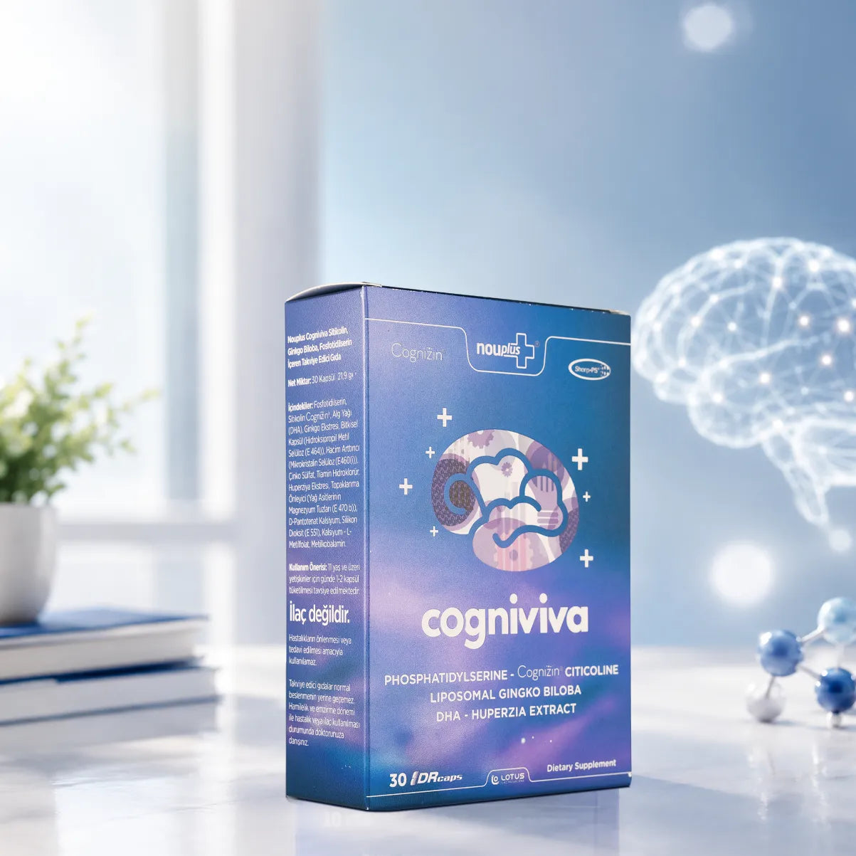 Nouplus Cogniviva 30 Kapsül