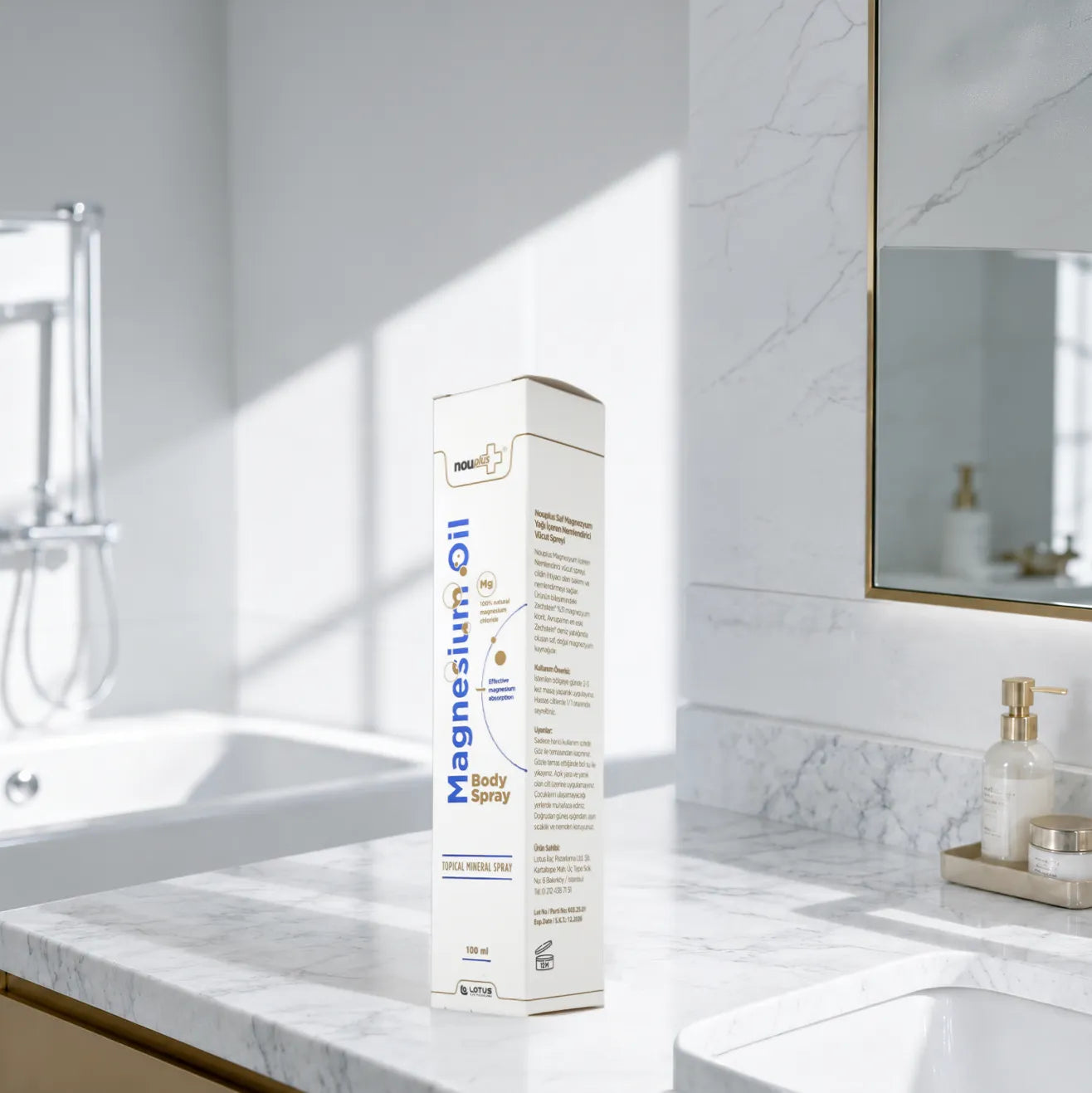 Nouplus Magnesium Oil 100ml Sprey