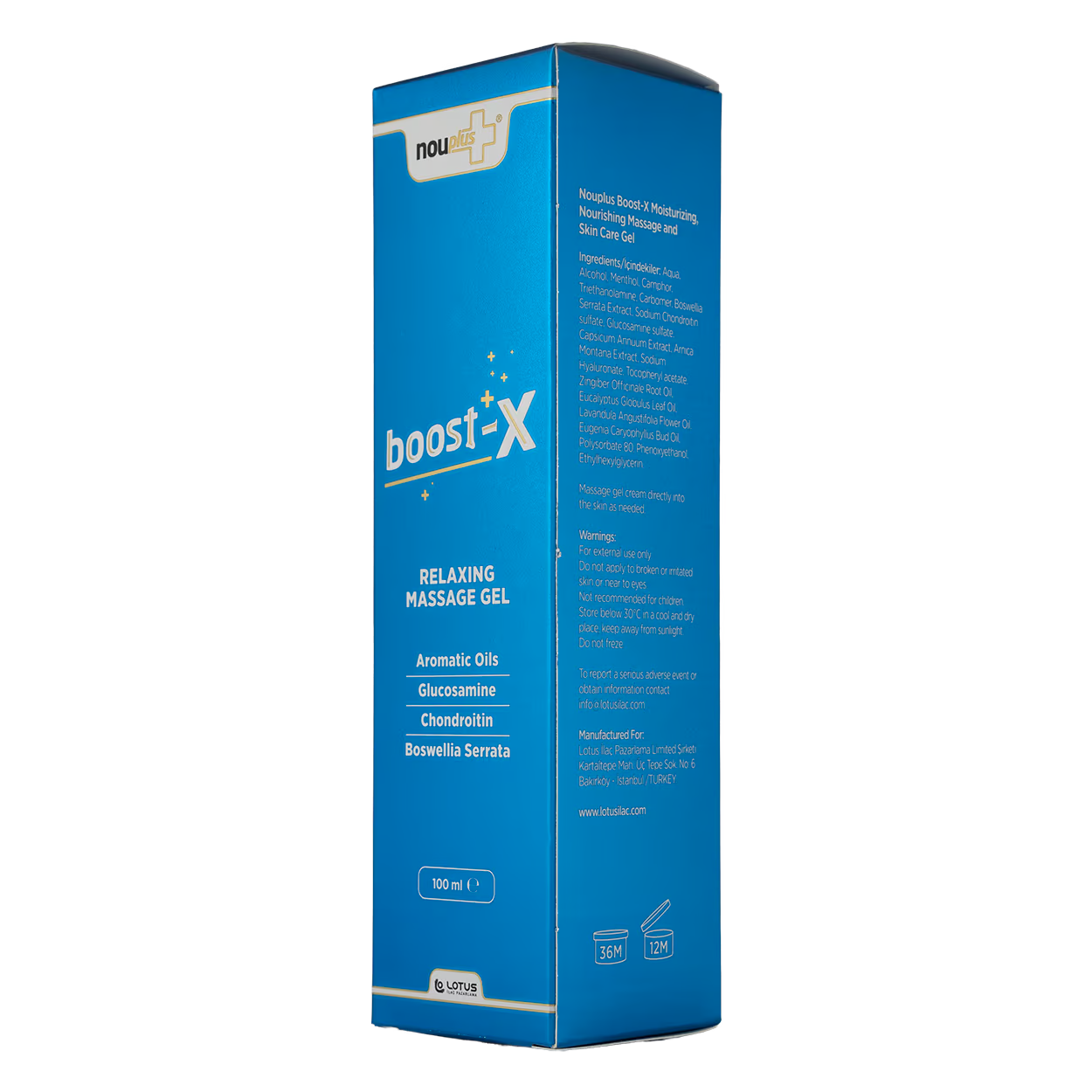 Nouplus Boost-X Jel 100ml Sprey
