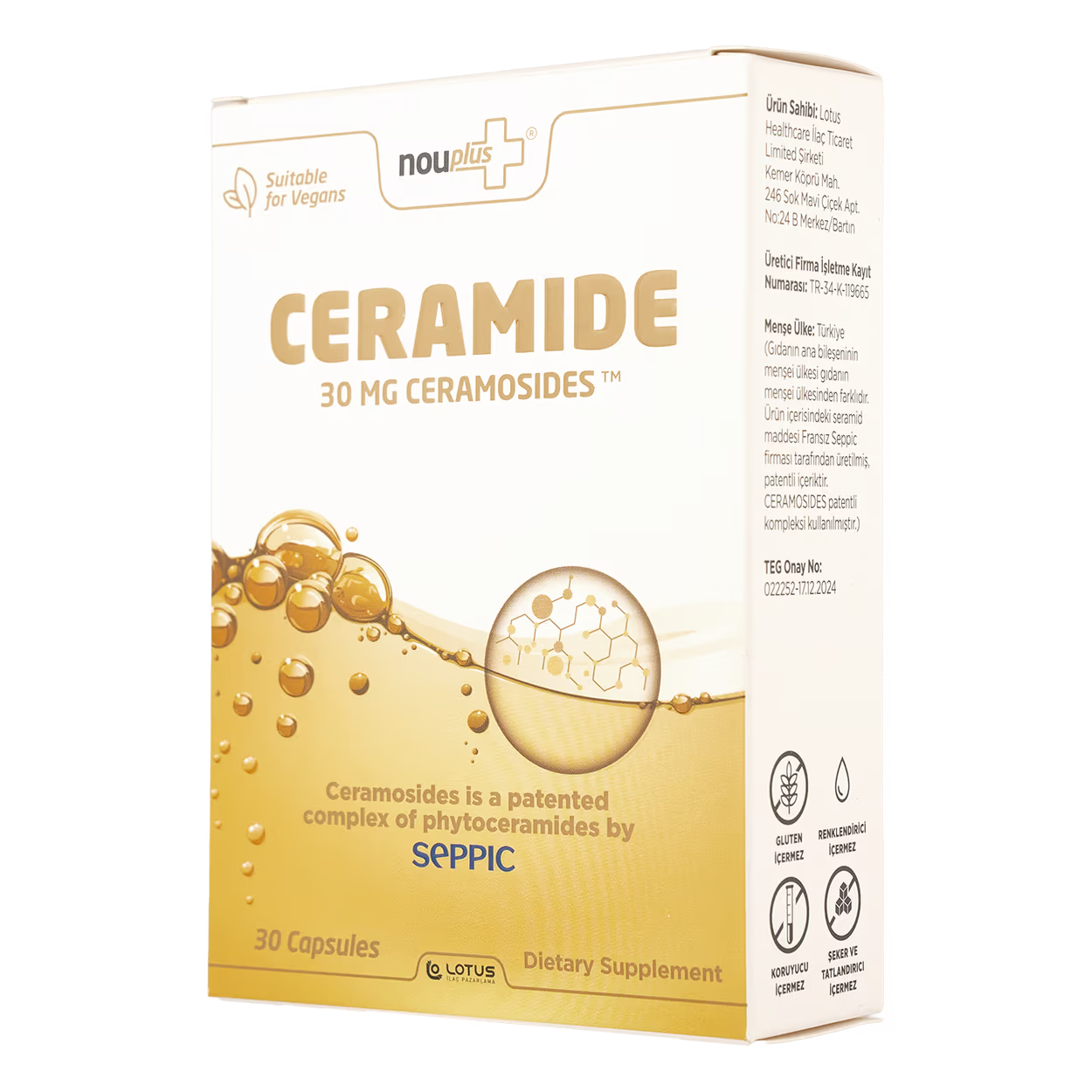 Nouplus Ceramide 30 Kapsül