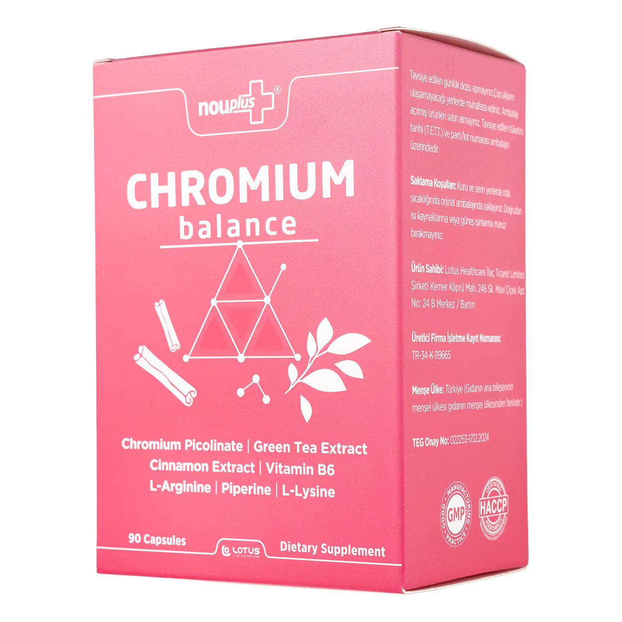 Nouplus Chromium 90 Kapsül