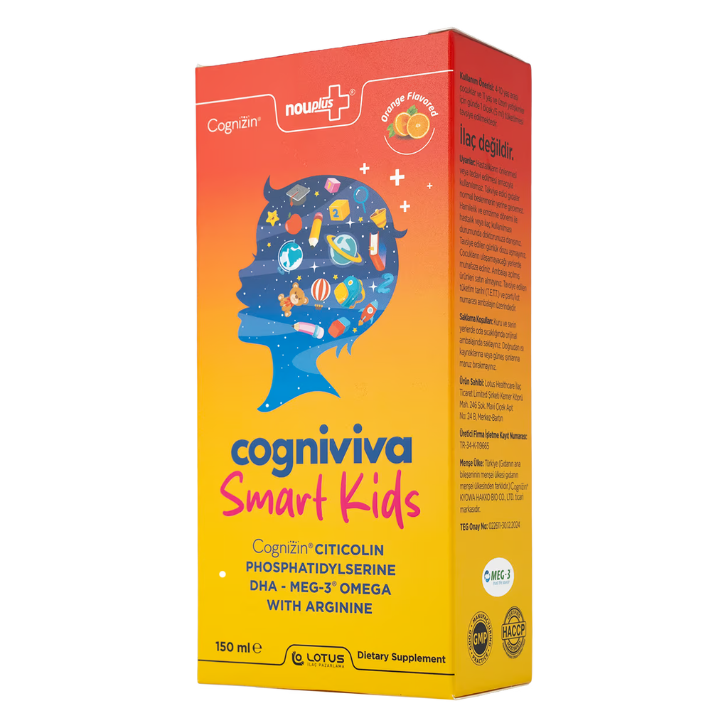 Nouplus Cogniviva Smart Kids 150ml Şurup