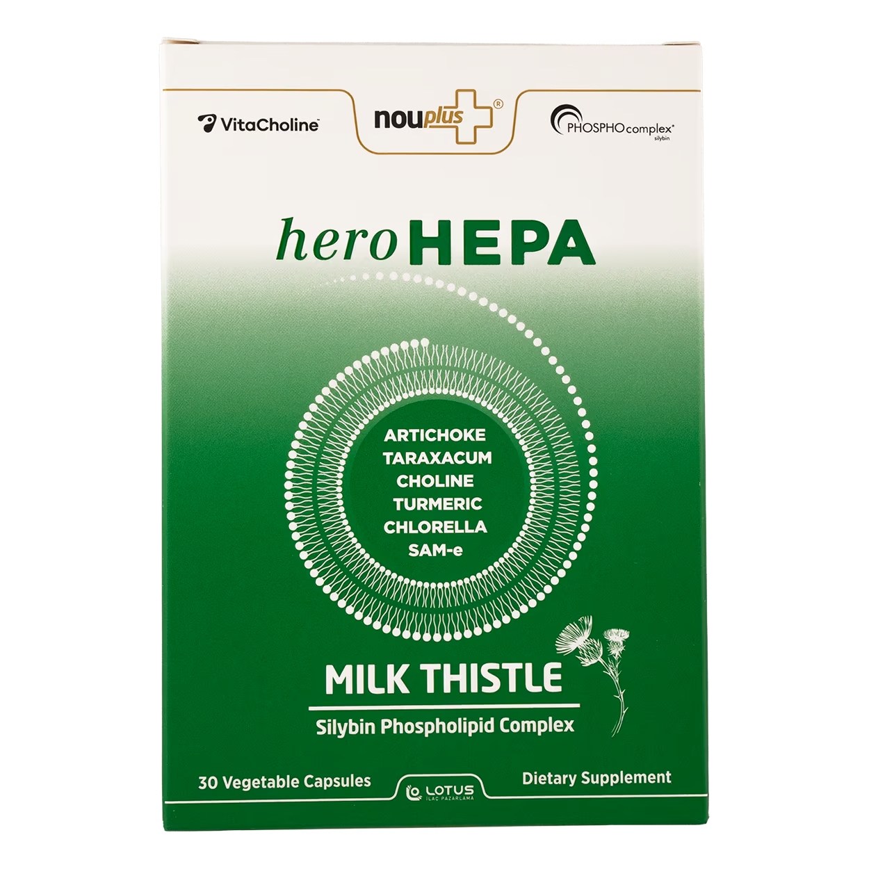 Nouplus Hero Hepa 30 Kapsül