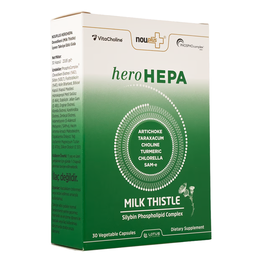 Nouplus Hero Hepa 30 Kapsül