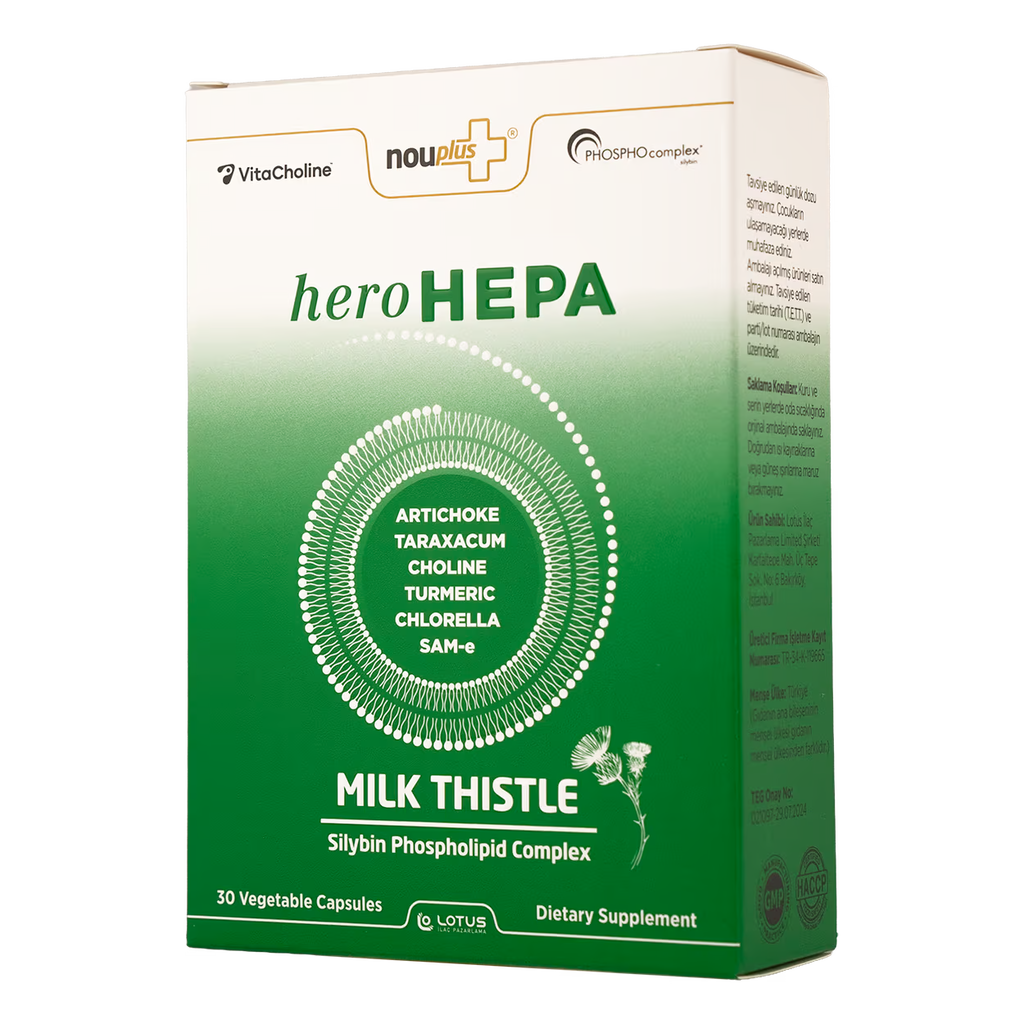 Nouplus Hero Hepa 30 Kapsül