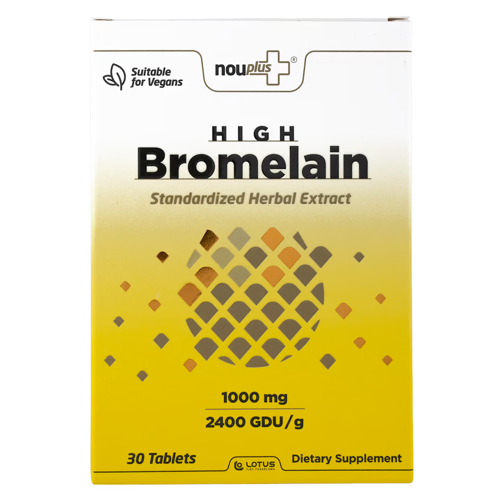 Nouplus High Bromelain 30 Tablet