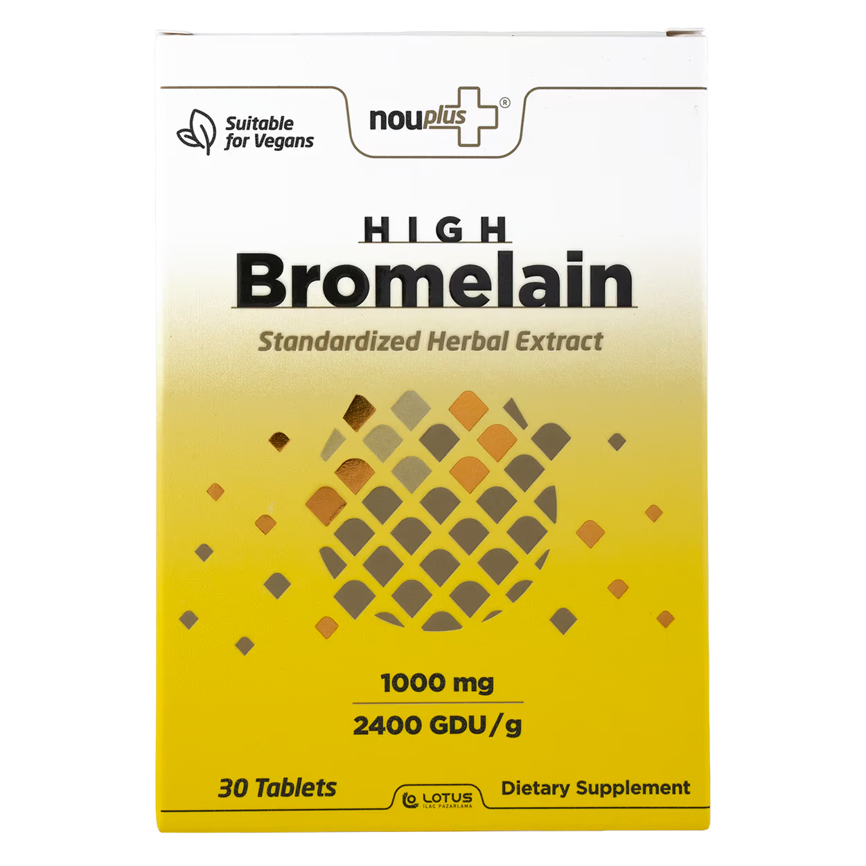 Nouplus High Bromelain 30 Tablet