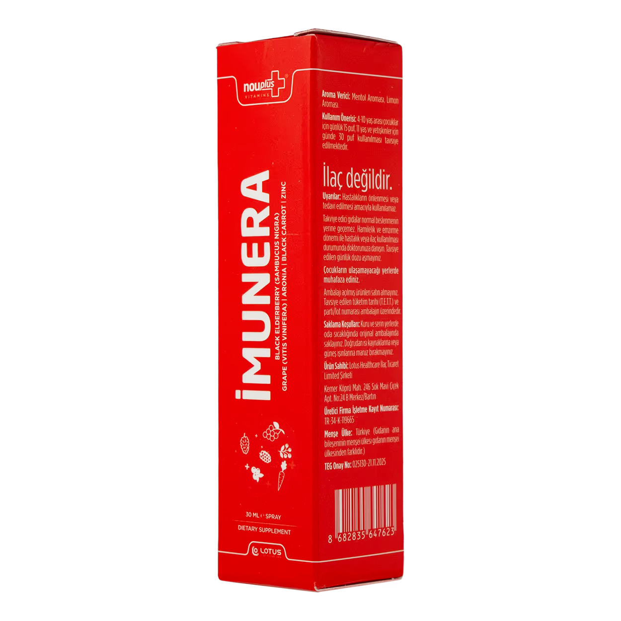 Nouplus Imunera 30ml Sprey