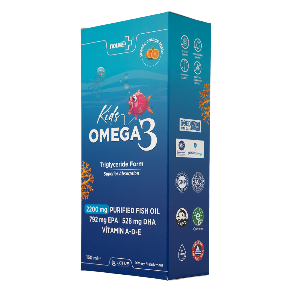 Nouplus Kids Omega 3 150ml Şurup