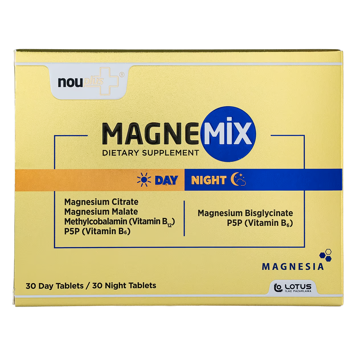 Nouplus Magnemix Day/Night 30 Day Tablet / 30 Night Tablet