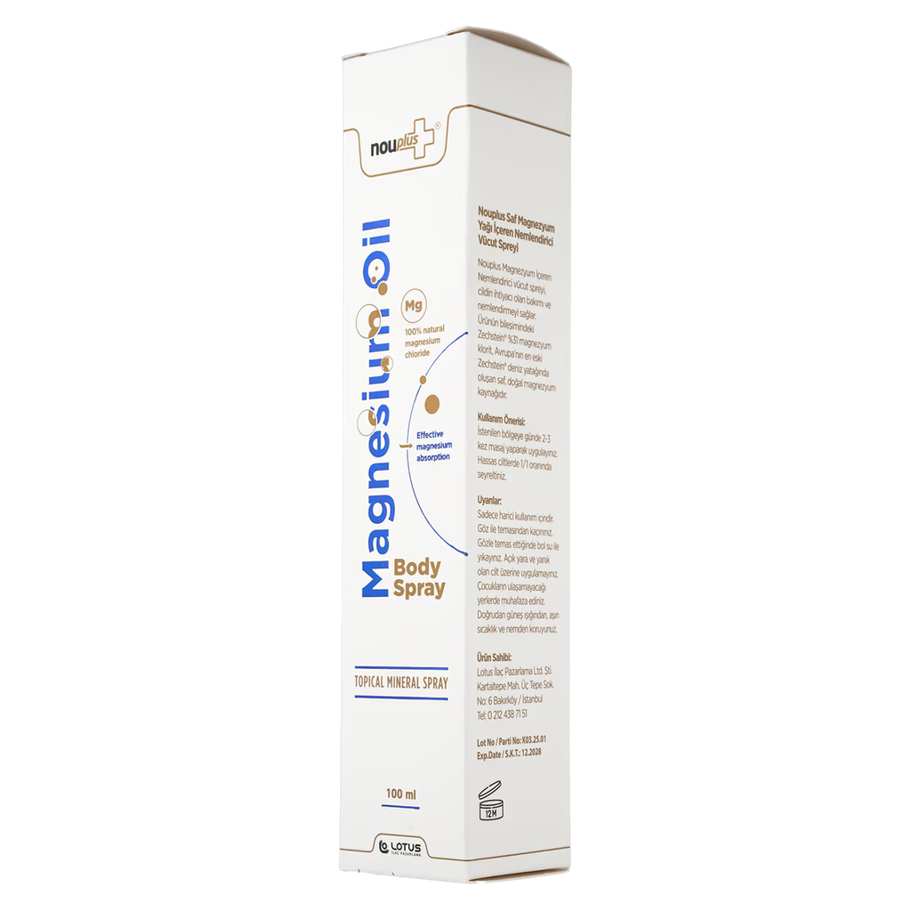 Nouplus Magnesium Oil 100ml Sprey
