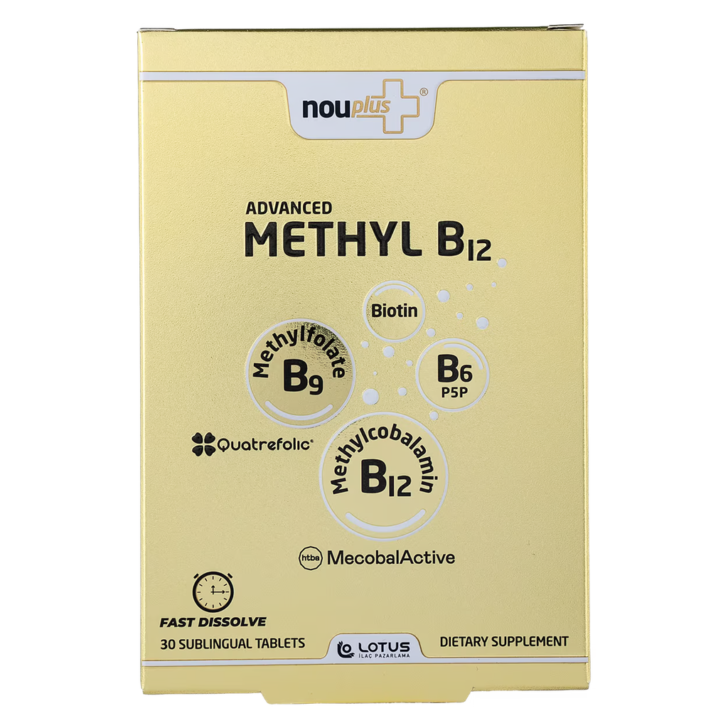 Nouplus Advanced Methyl B12 30 Dilaltı Tablet