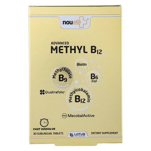 Nouplus Advanced Methyl B12 30 Dilaltı Tablet