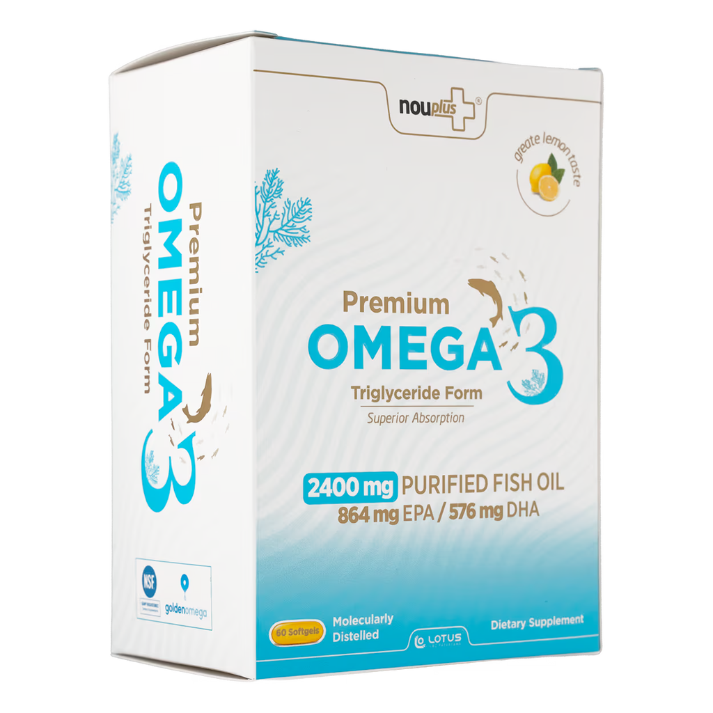 Nouplus Premium Omega-3 60 Softjel Kapsül