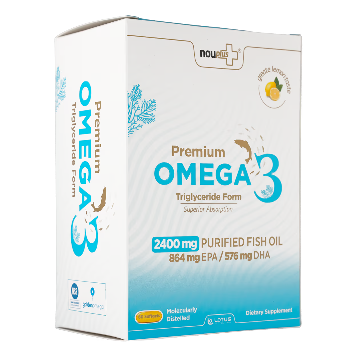 Nouplus Premium Omega-3 60 Softjel Kapsül
