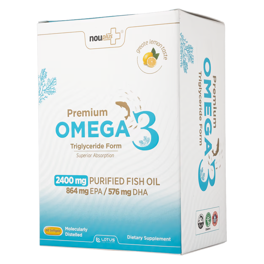 Nouplus Premium Omega-3 60 Softjel Kapsül