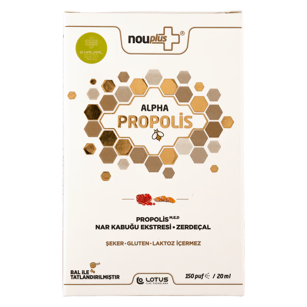 Nouplus Alpha Propolis Sprey 20 ml Sprey