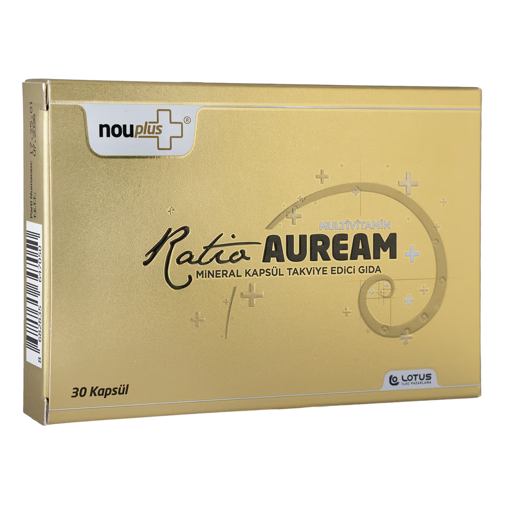 Nouplus Ratio Auream Multivitamin, Mineral 30 Kapsül