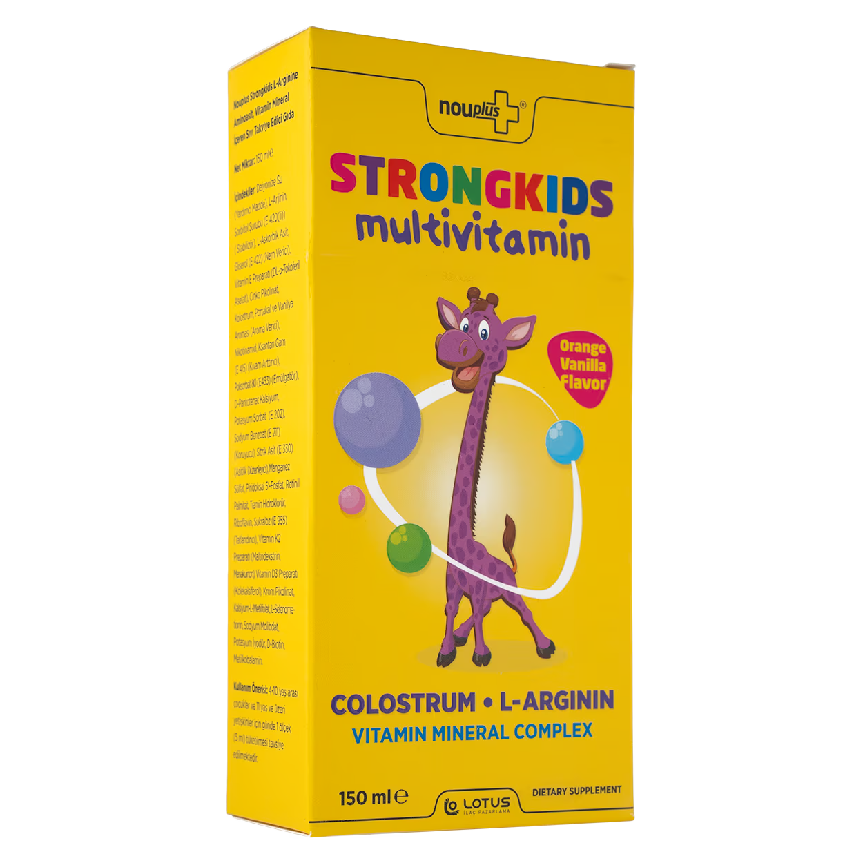 Nouplus Strong Kids 150ml Şurup