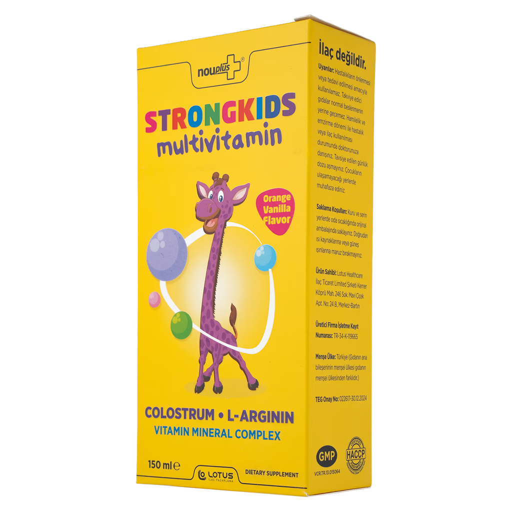 Nouplus Strong Kids 150ml Şurup