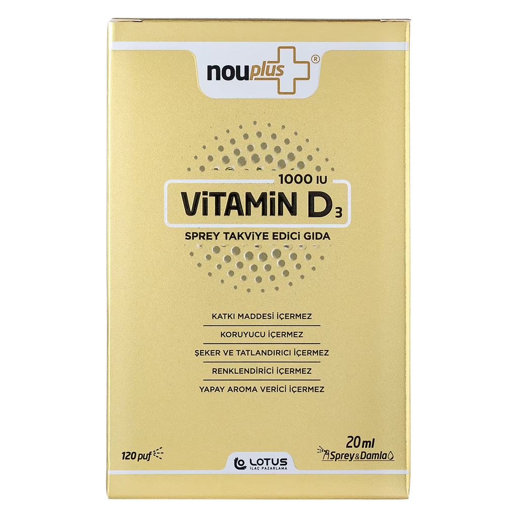 Nouplus Vitamin D3 20 ml Sprey