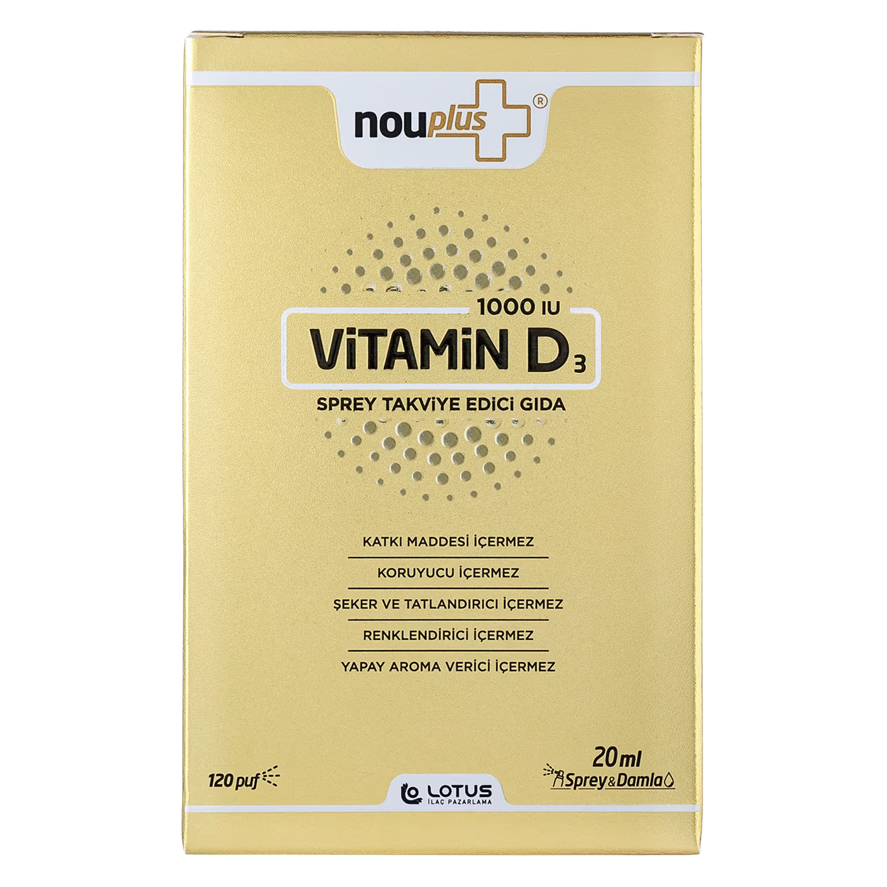 Nouplus Vitamin D3 20 ml Sprey