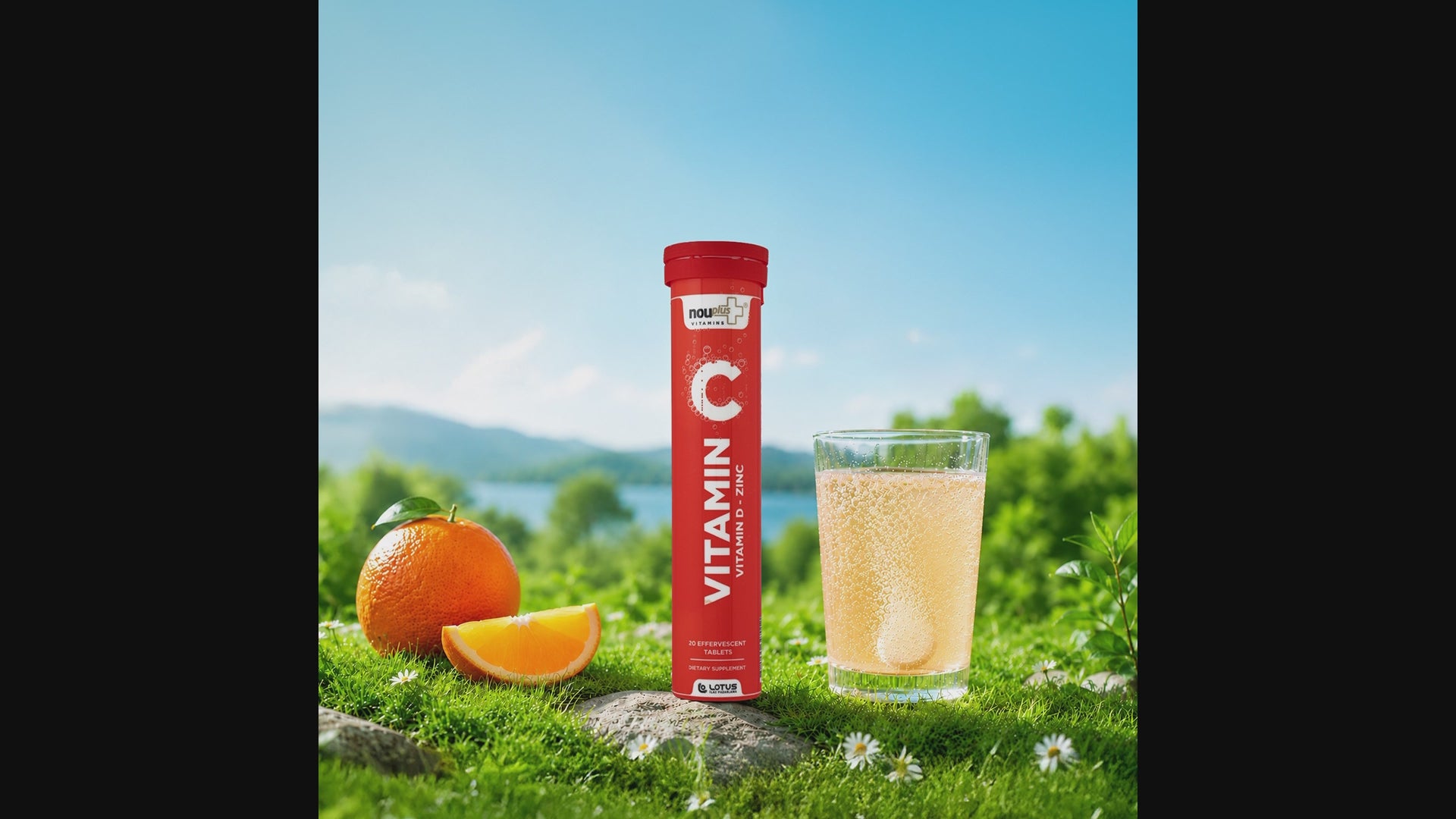 Nouplus Vitamin C Zinc 20 Efervesan Tablet
