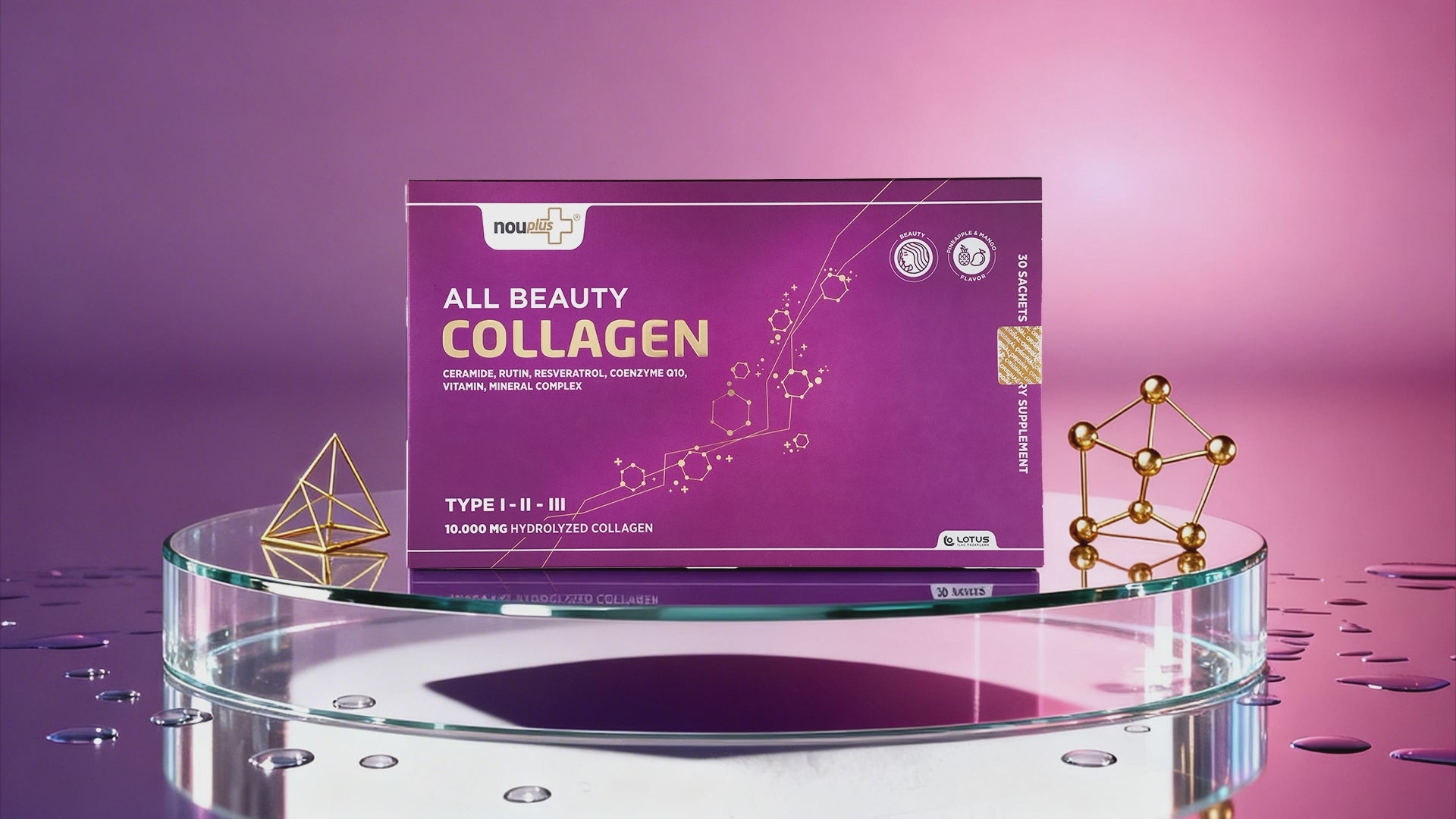 Nouplus All Beauty Collagen Ceramide 30 Tek İçimlik Şişe
